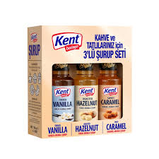 Kent B.Kahve Şurubu 100 ml Karma 3lü 6 ad