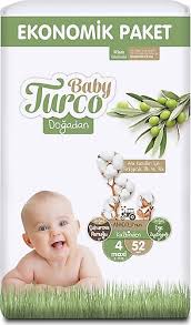 Baby Turco İkiz no:4 52 ad 8-14 kg 4 lü