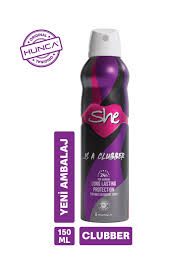 Deodorant She Clupper 6 adet
