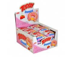Today Donut Kek Çilek 35 gr 6X24 ad