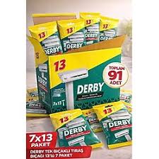 Derby Tek Bıçak 7X13 lü Poşet=91 adet