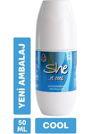 Roll-On She Cool 6 adet