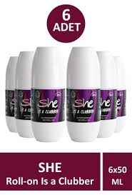 Roll-On She Sexy 6 adet