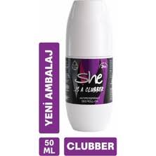 Roll-On She Clubber 6 adet