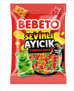 Bebeto Sevimli Ayıcık 80 gr 6X12 adet