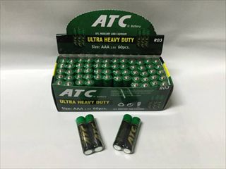 ATC İnce Kalem Pil 1 pk=60 ad