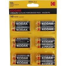 Kodak Alkalin Kalem Pil 12 adet