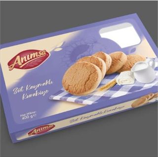 Anımsa Süt Kaymaklı Kurabiye 400 gr 10 ad