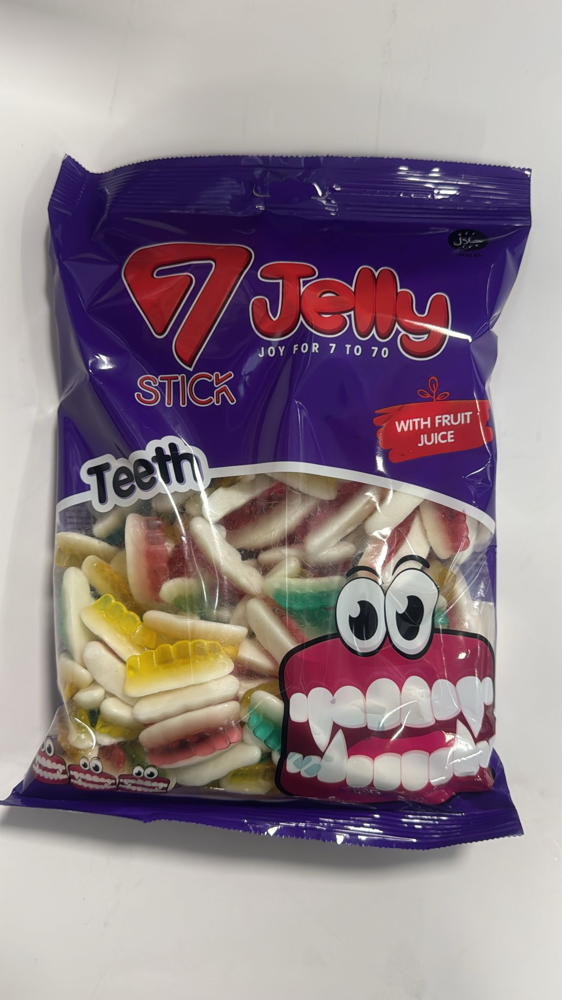 7 Stick Jelly Diş 1000 gr 12 adet
