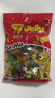 7 Stick Jelly Alfabe 1000 gr 12 adet