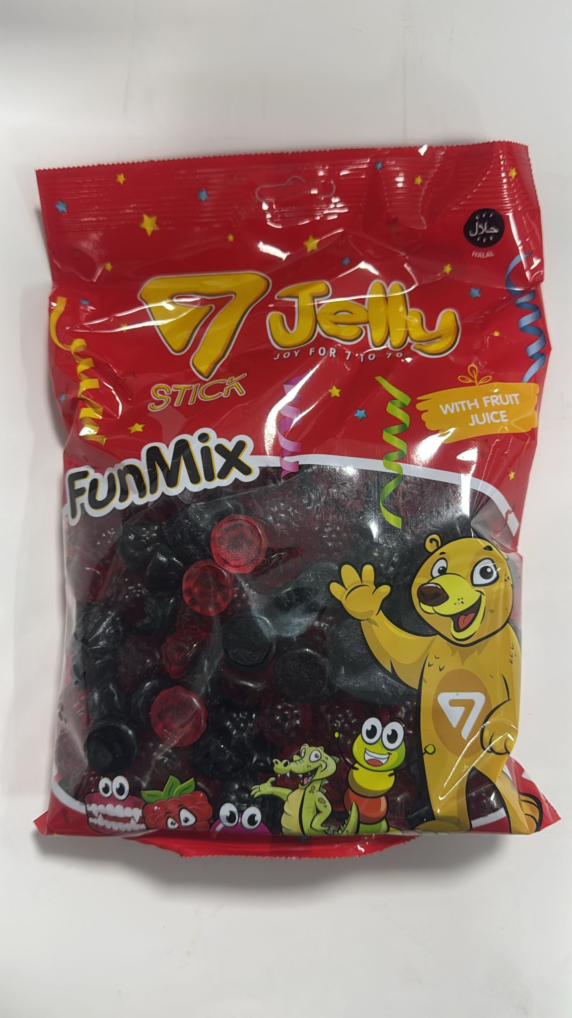 7 Stick Jelly Böğürtlen 1000 gr 12 adet