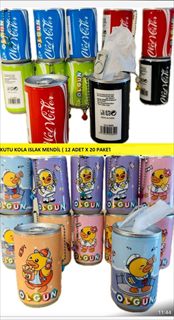 Kutu Kola Islak Mendil 20X12 adet