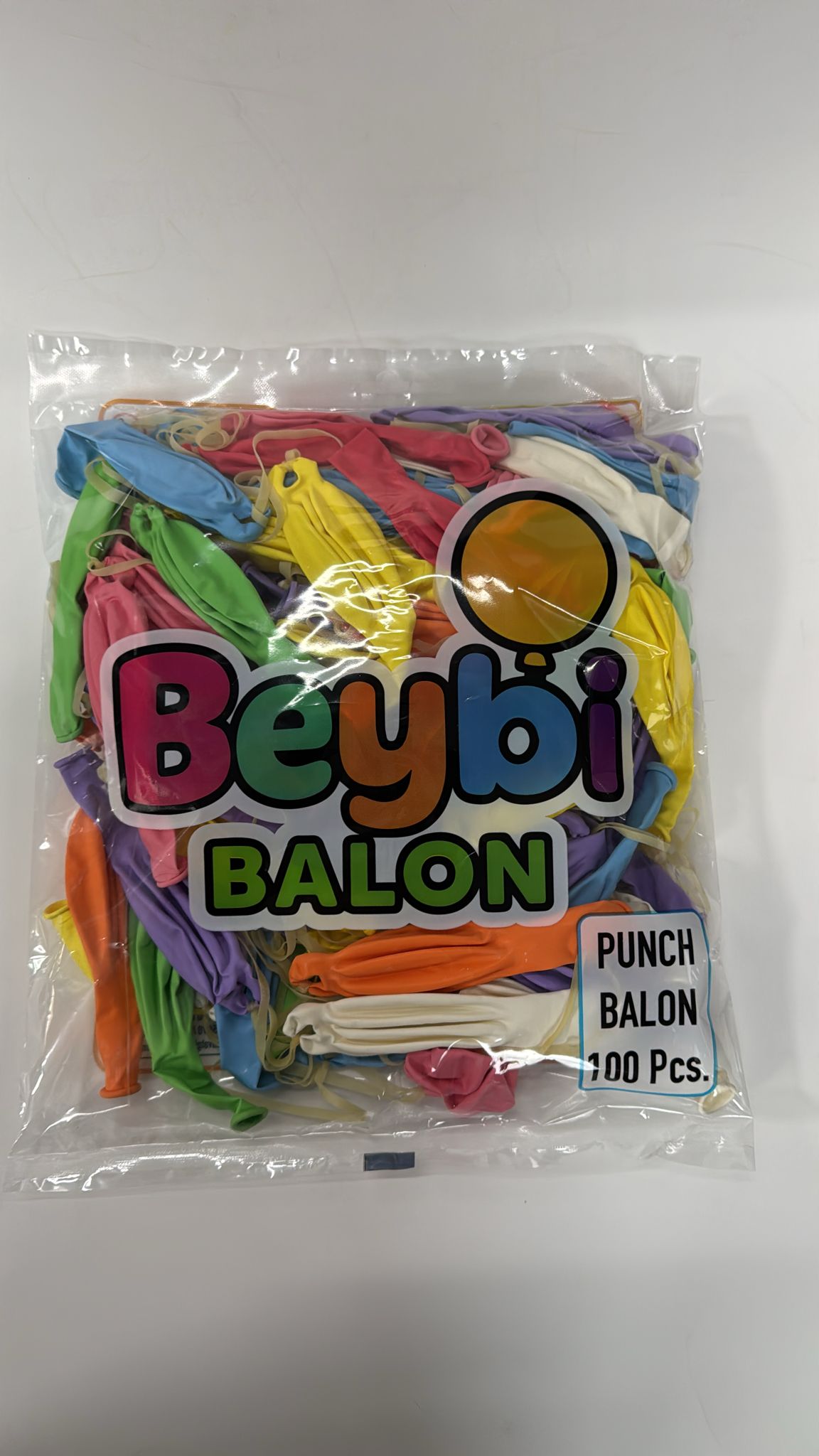 Beybi İpli Balon 100 adet