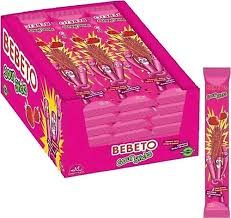 Bebeto Sour Stick Çilek 30 gr 8X24 adet