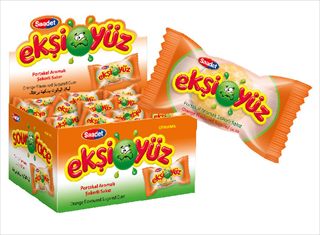 Ekşiyüz Sakız Portakal 20X100 ad