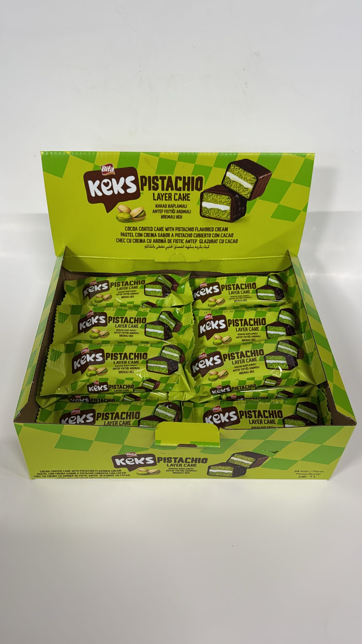 Bifa Keks Layer Antep Fıs.45 gr 6X24 ad