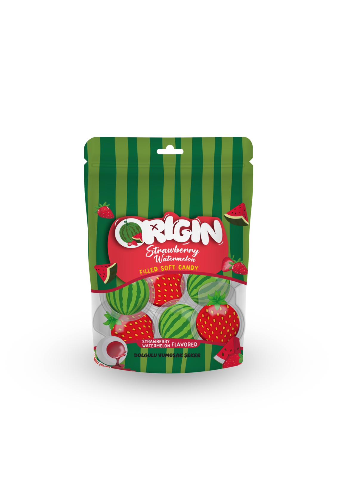 Origin Poşet Karpuz-Çilek 6X12 adet