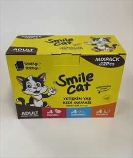 Smile Kedi Maması Karma 12 adet
