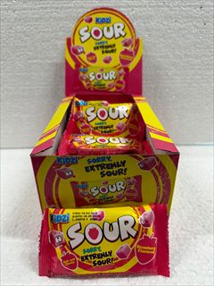 Kidzi Sour Küp Çilek 25 gr 6X24 adet