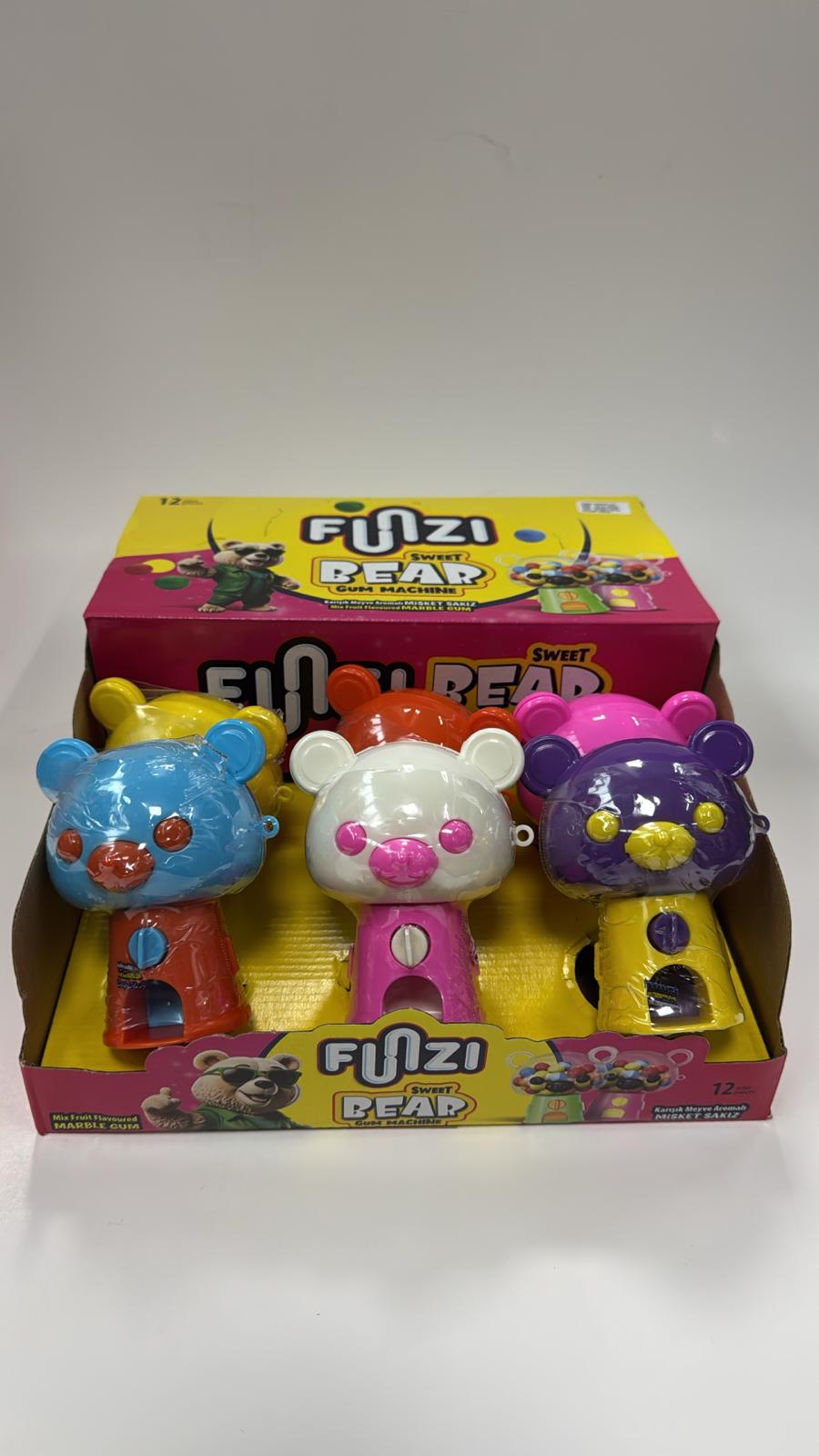 Funzi Sweet Bear Sakız Mak.30 gr 6X12 ad