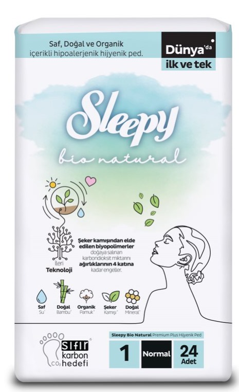 Sleepy Bio Nat.Süper Eco Normal 24x12 (1 no)