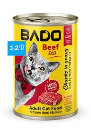 Bado Konserve Etli 400 gr 12 adet