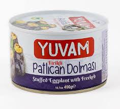 Yuvam Firikli Patlıcan Dolma 400 gr 12 ad