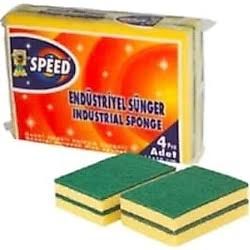Speed 4 lü End. Düz Sünger 15 adet