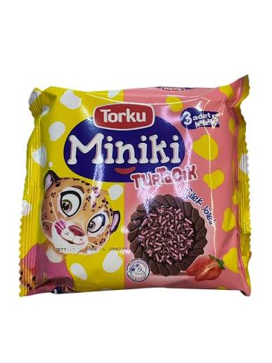 Miniki Turtacık Çilek Bis. MP 3X94G(12