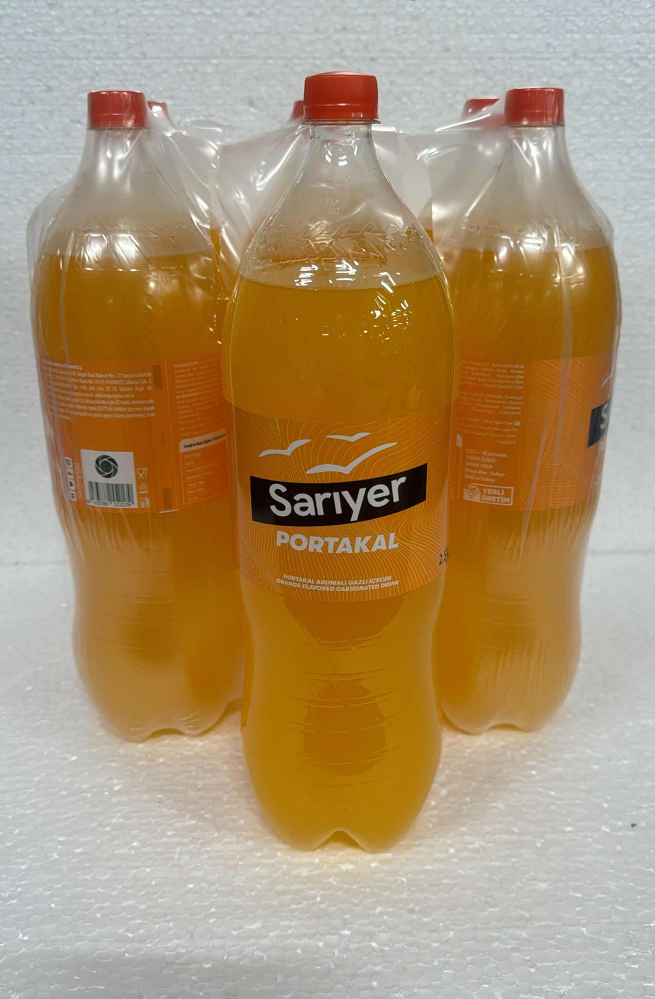 Sarıyer Portakal 2,5 lt 6 adet