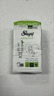 Sleepy Natural Fırsat Nborn 50x6 (1 no)
