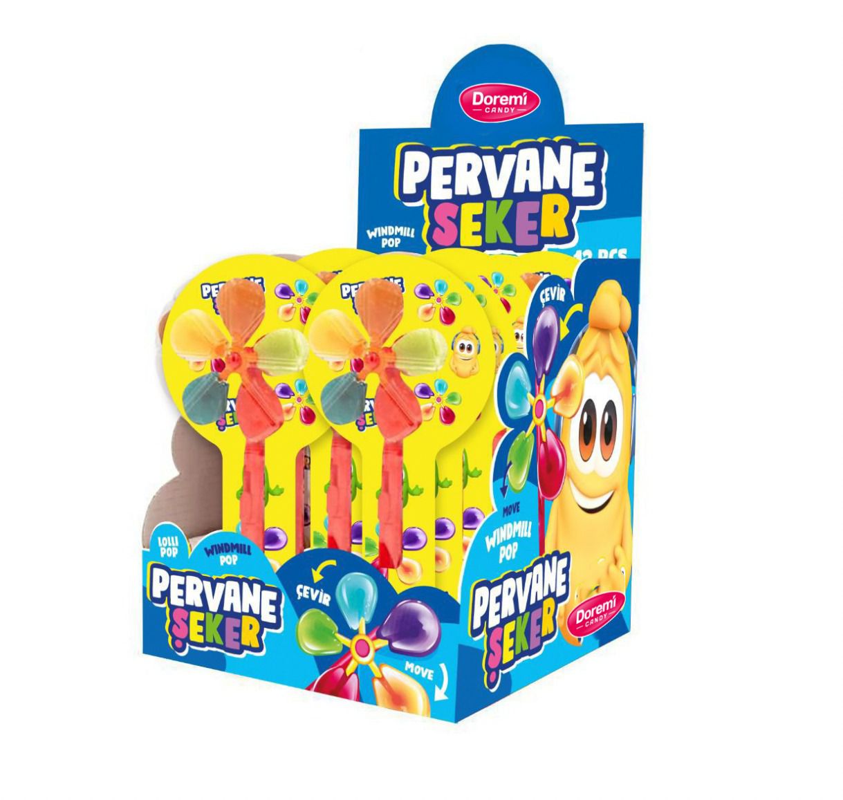 Doremi Pervane Şeker 12X12 adet