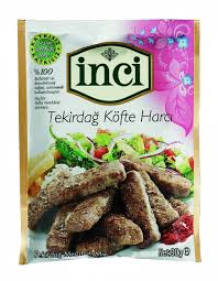 İnci Tekirdağ Köfte Harcı Poşet 90 gr 12 ad