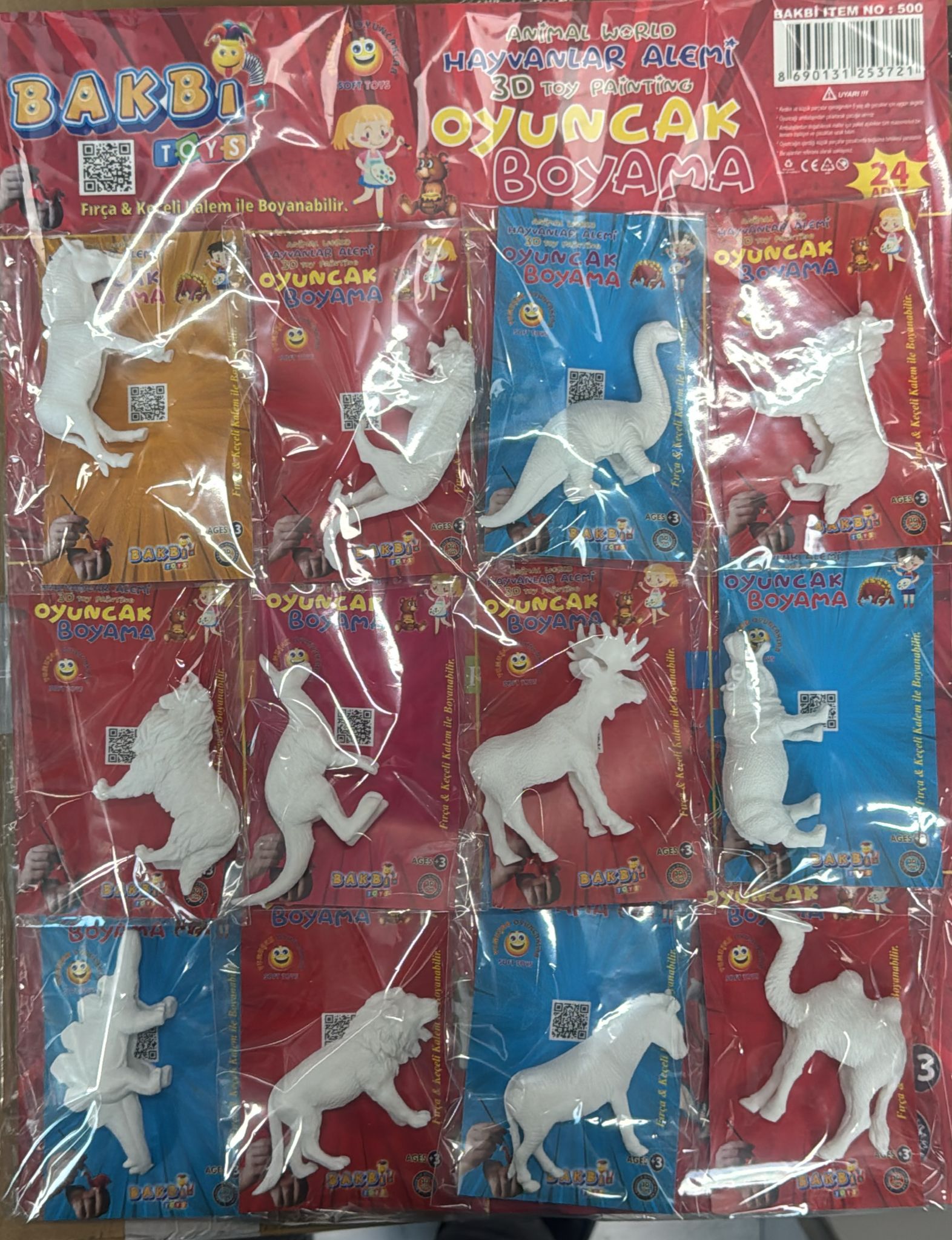Bakbi Oyuncak Boyama 50X24 adet