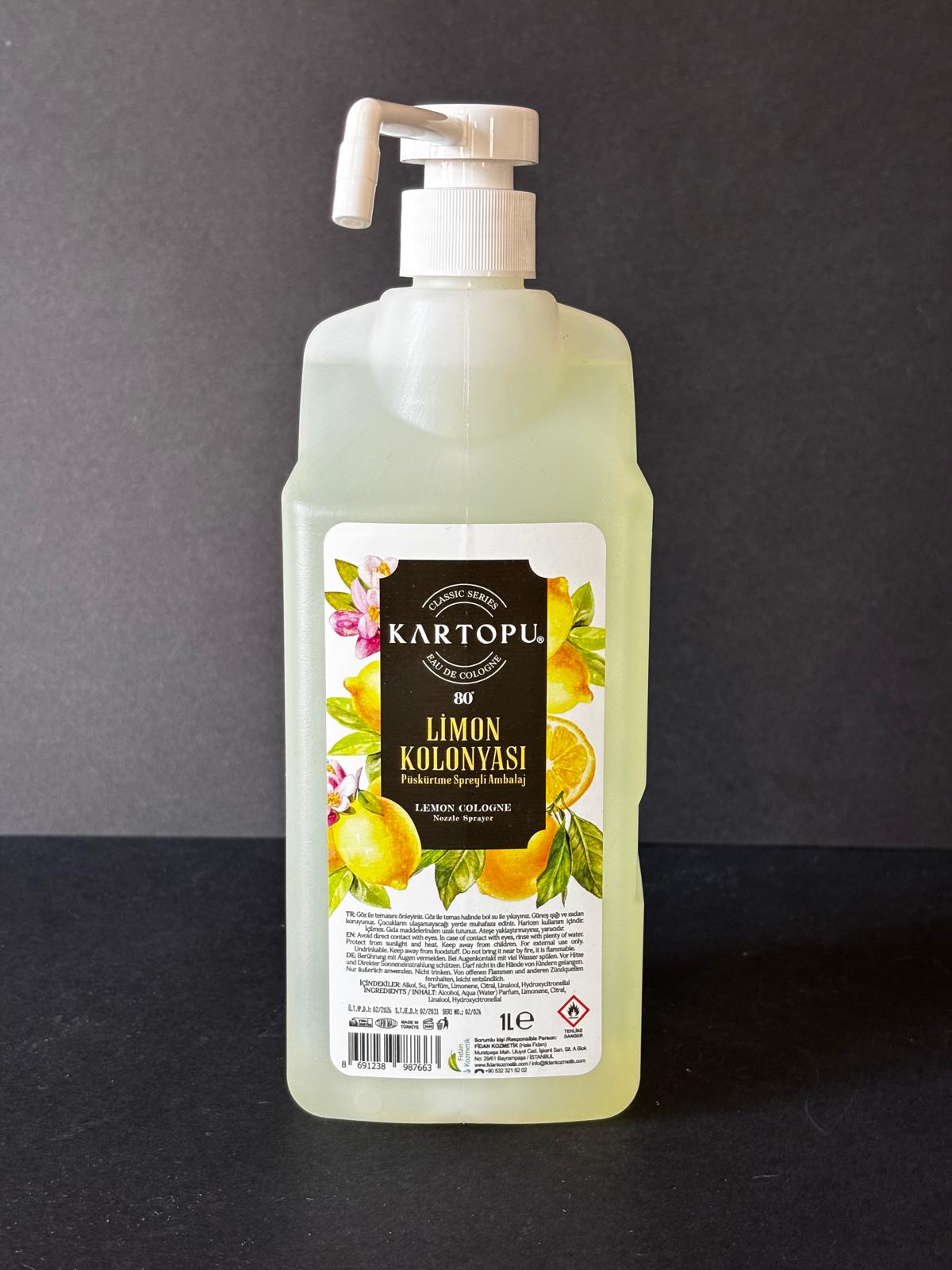Kartopu 80 Limon 1000 ml 20 adet