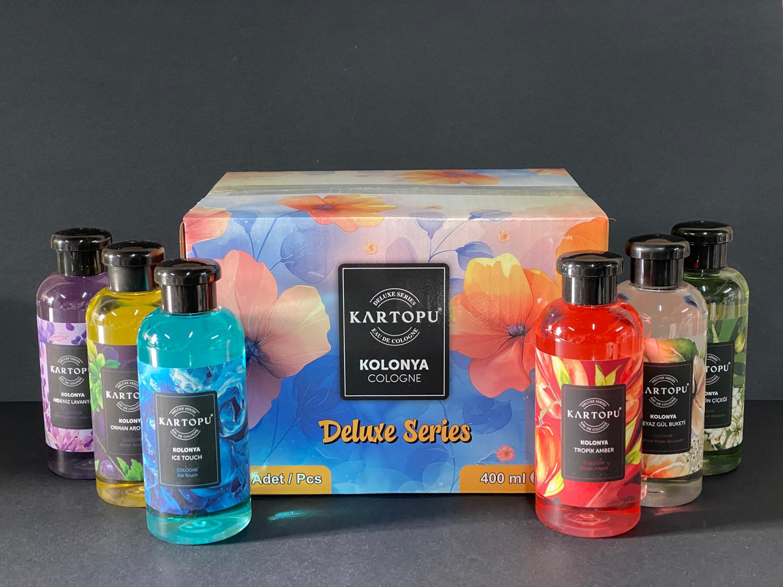 Kartopu 70  Delüxe Kolonya 400 ml 12 adet