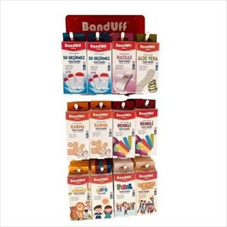 Banduff Yetişkin Yara Bandı Stand 120 adet