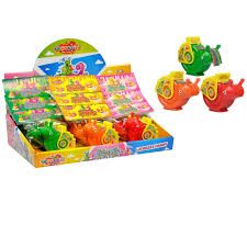 Funvesta Snaıl Bob Bubble Gum 6X12 adet