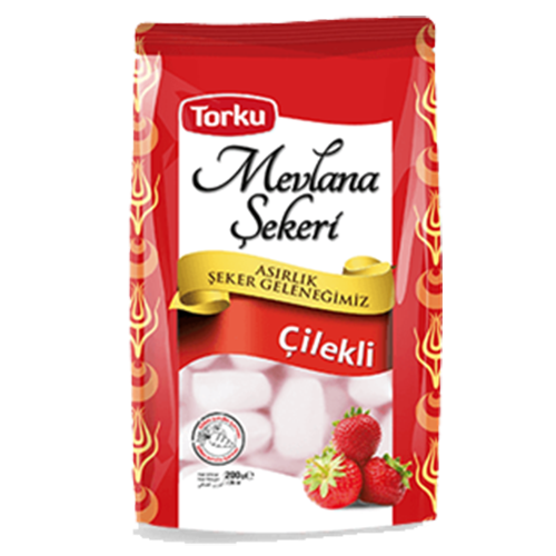 Mevlana Şekeri Çilekli 450 gr 20 ad