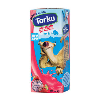 Torku Çilekli Süt 180 ml 27 ad