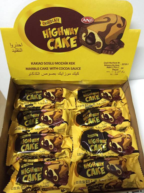 Anı Hıghway Cake Kak. 40 gr 6X24 ad