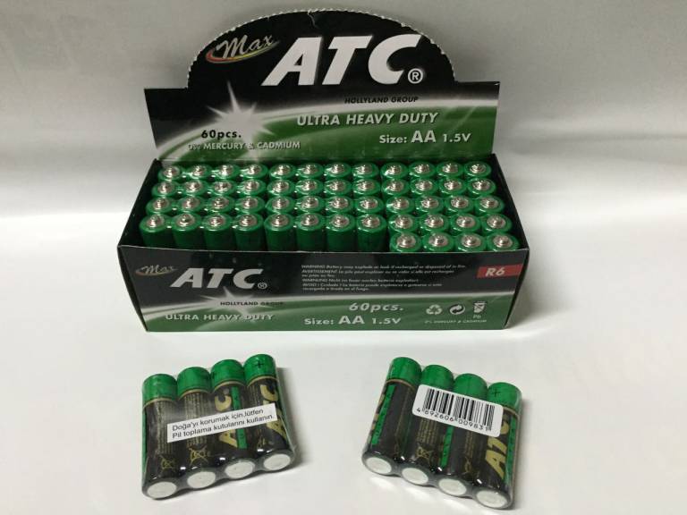 ATC Kalem Pil 1 pk=60 ad