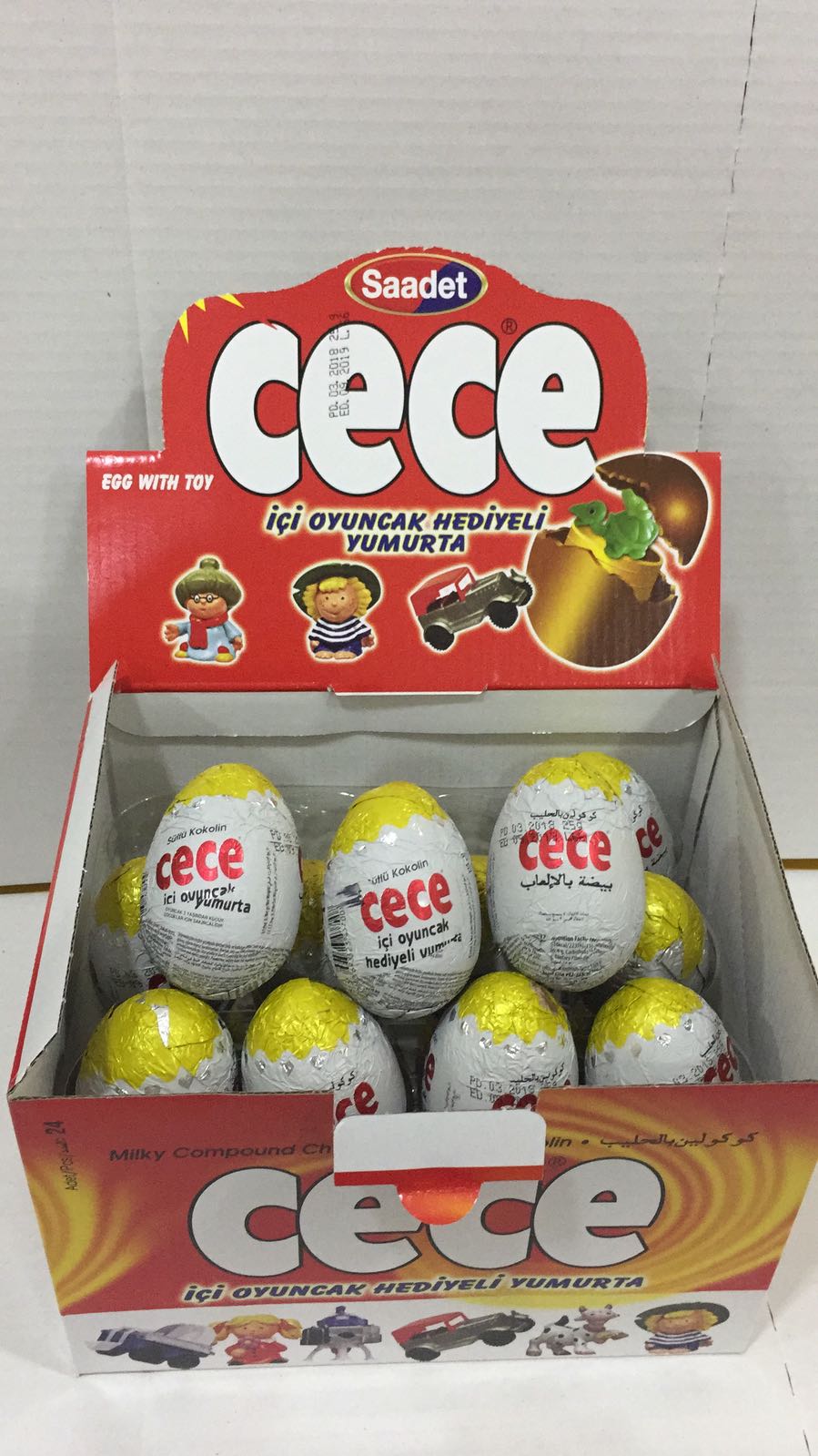 Cece Yumurta 25 Gr 6X24 Ad