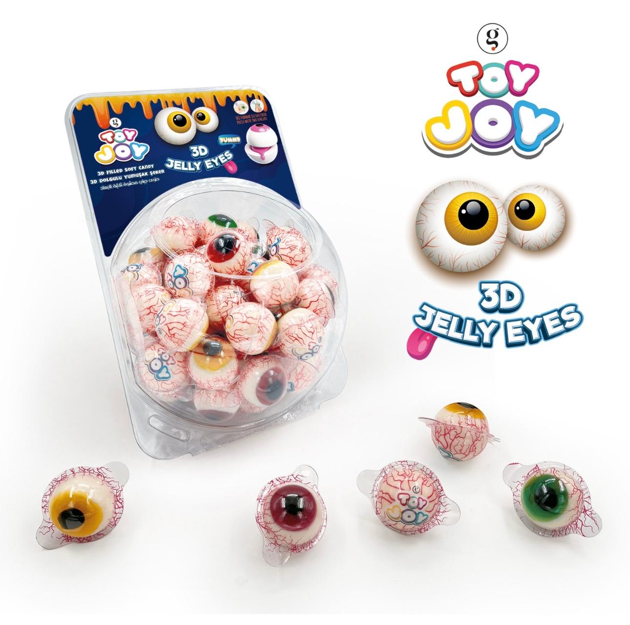 Toy Joy 3D Göz Jelly 18 gr 6X64 adet