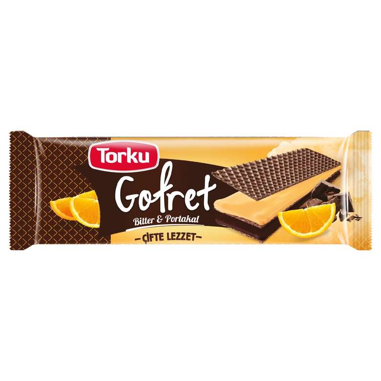 Torku Portakal Gofret 142 gr 19 ad