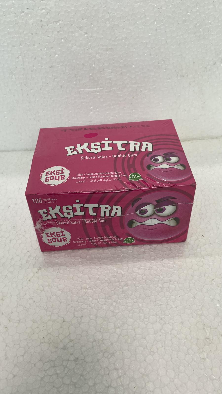 Ekşitra Ekşi Sakız 20X100 adet
