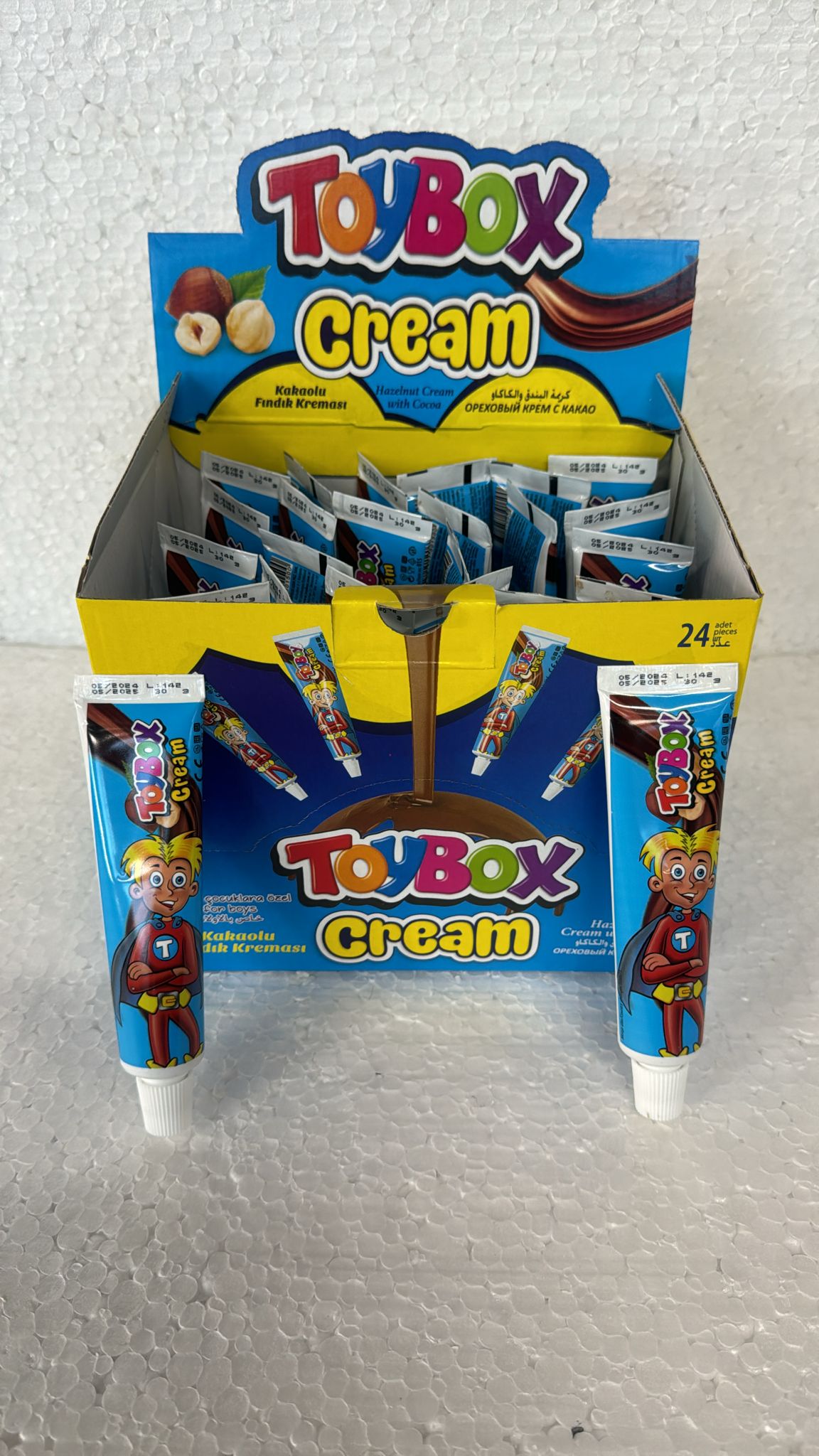 Toybox Cream Tüp Erkek 12X24 ad