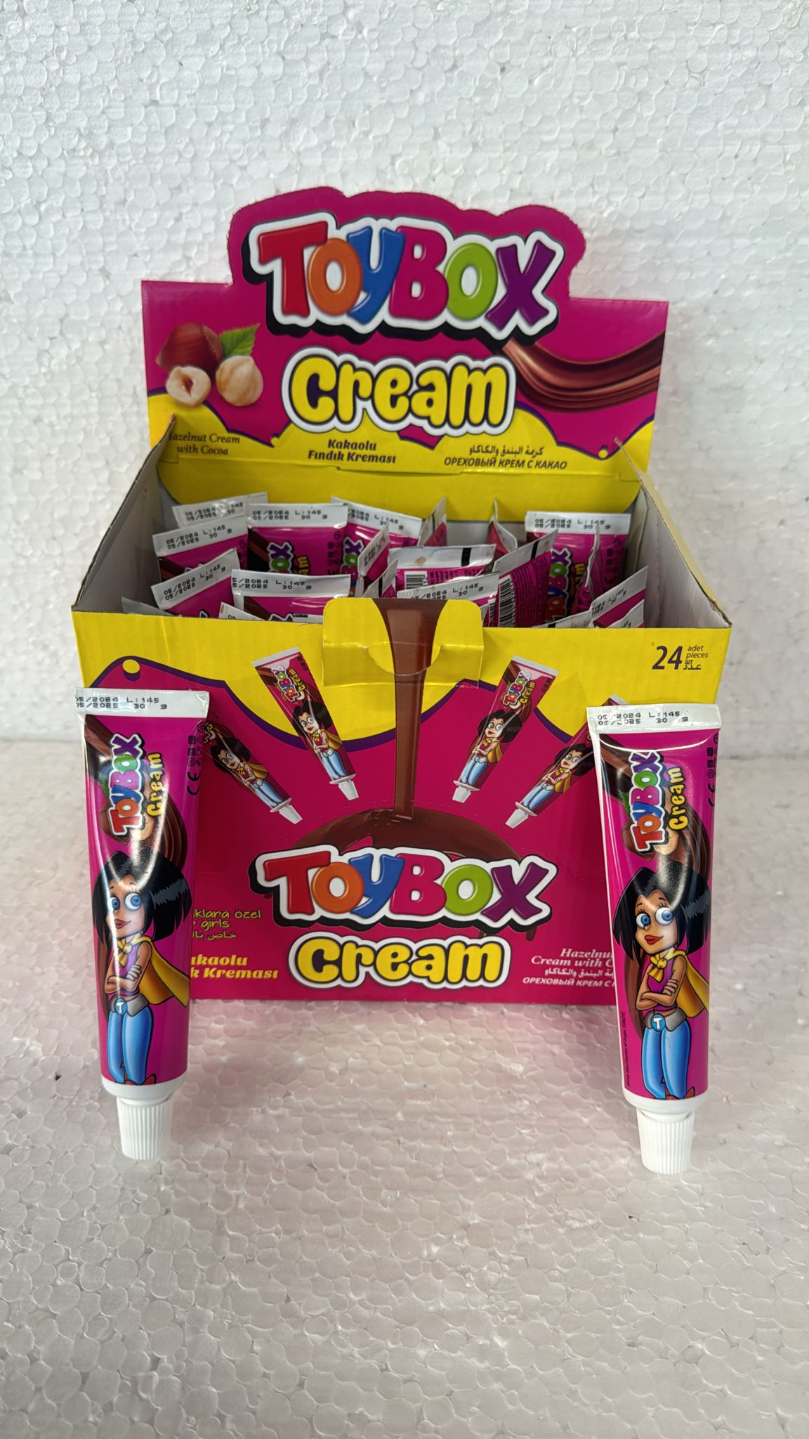 Toybox Cream Tüp Kız 12X24 ad